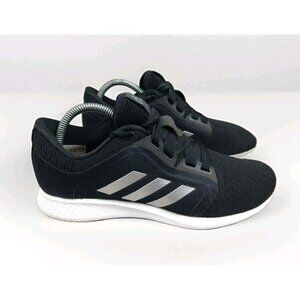 Adidas Bounce Edge Lux Women’s 8.5 Running Sneakers Shoes Black White